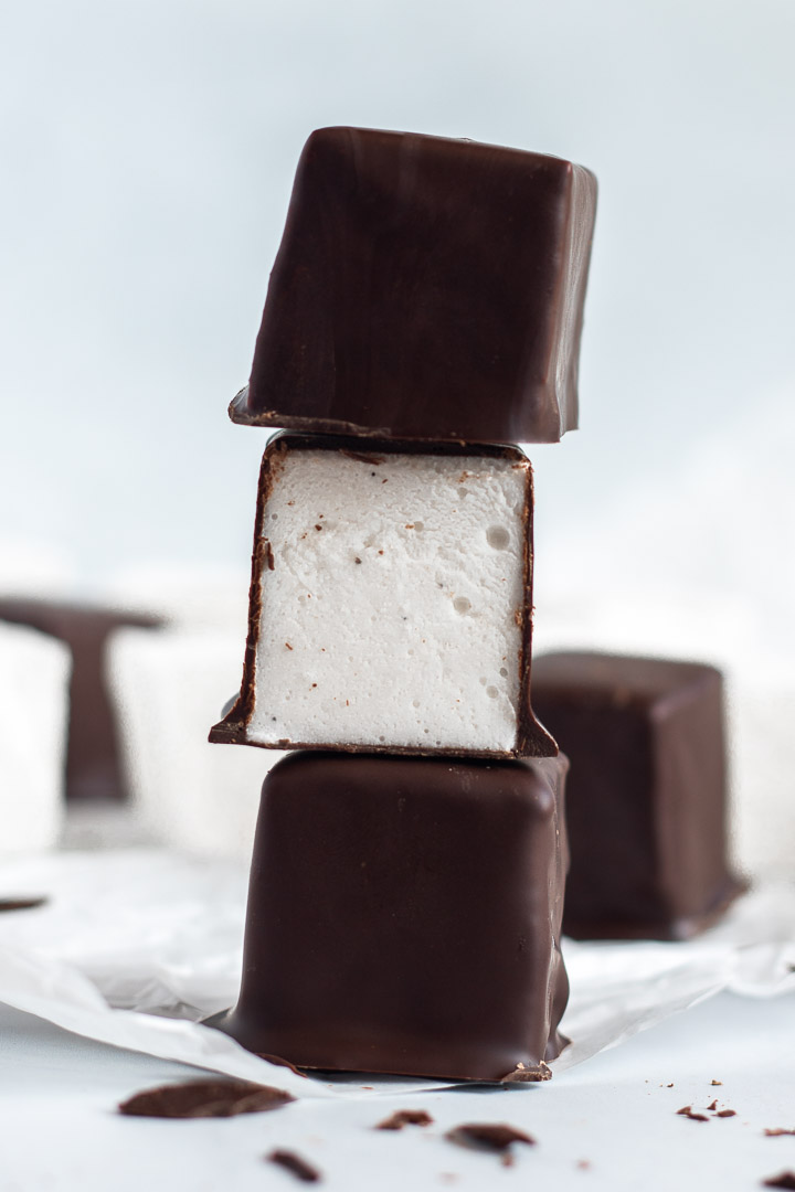 Homemade Chocolate-Covered Marshmallows