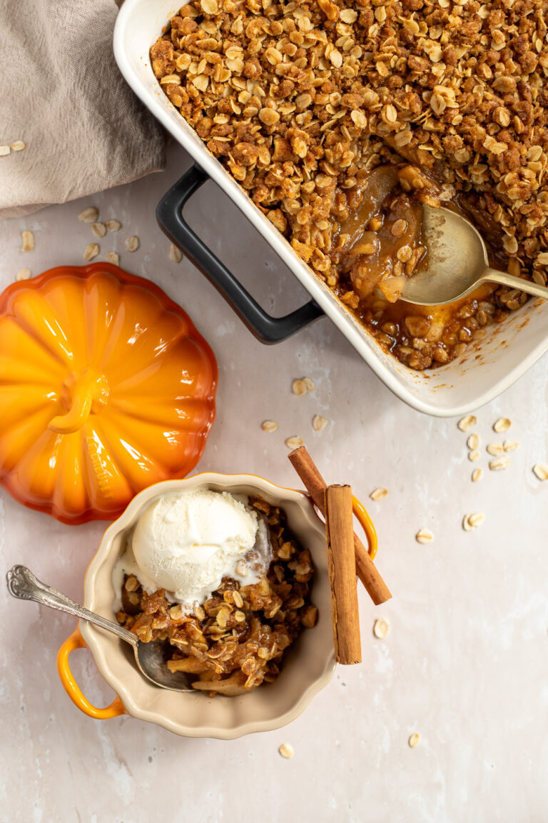 Brown Butter Apple Crisp