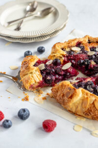Mixed Berry Frangipane Galette