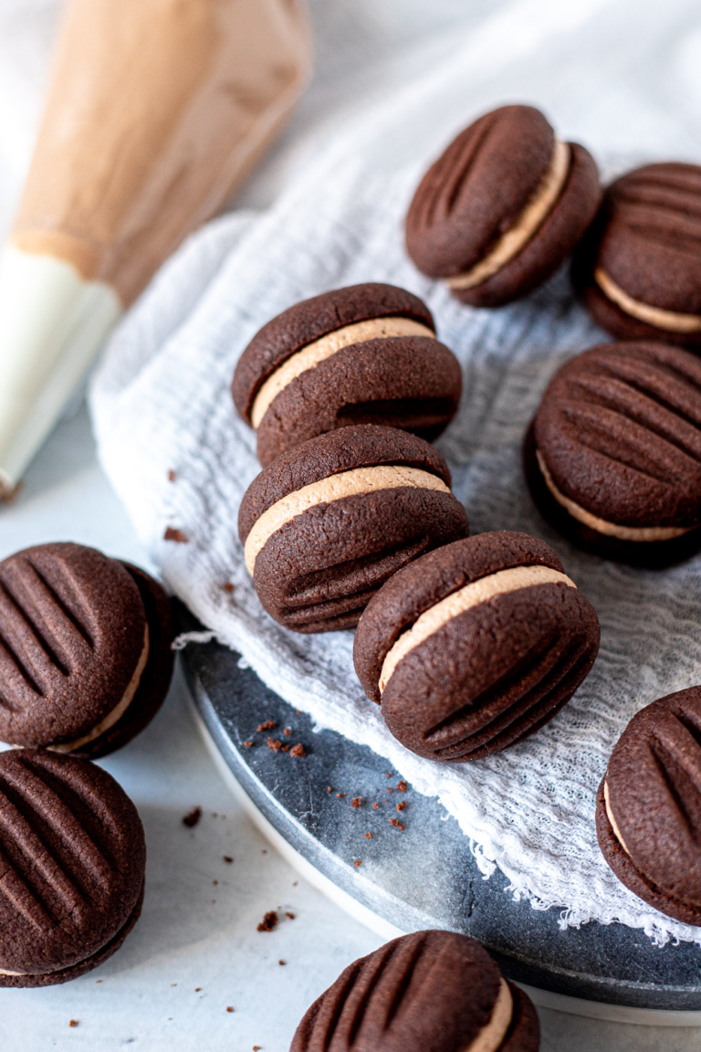 Chocolate Hazelnut Melting Moments