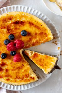 Crème Brûlée Cheesecake