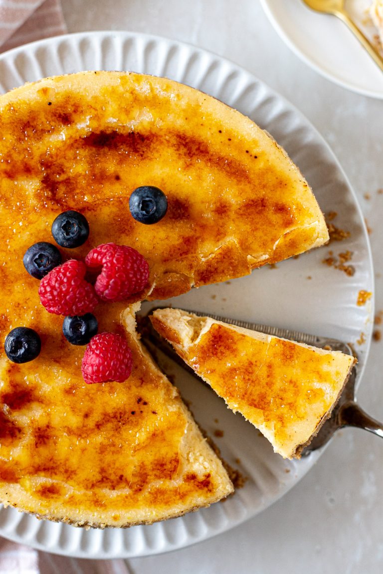 Crème Brûlée Cheesecake